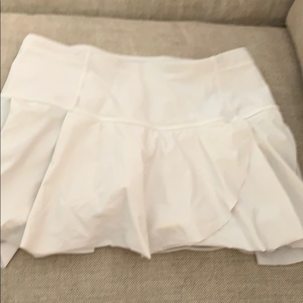 white lulu skirt